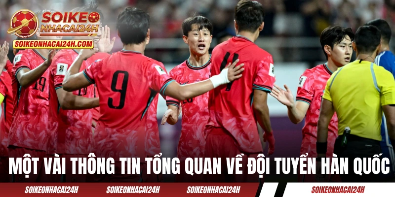 Một vài thông tin tổng quan về đội tuyển Hàn Quốc