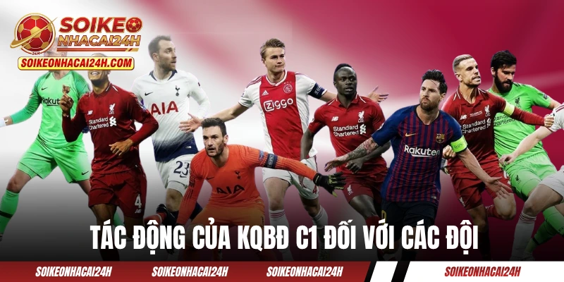 Tác động của KQBĐ C1 đối với các đội