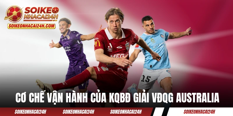 Cơ chế vận hành của KQBĐ giải VĐQG Australia