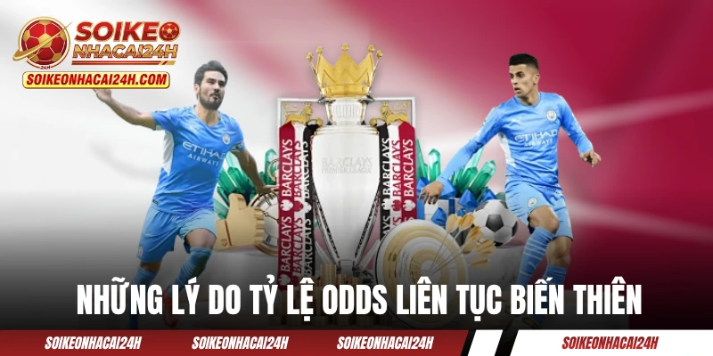 Những lý do tỷ lệ odds liên tục biến thiên