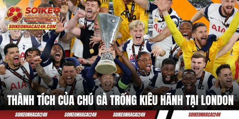 Thành tích của chú gà trống kiêu hãnh tại London