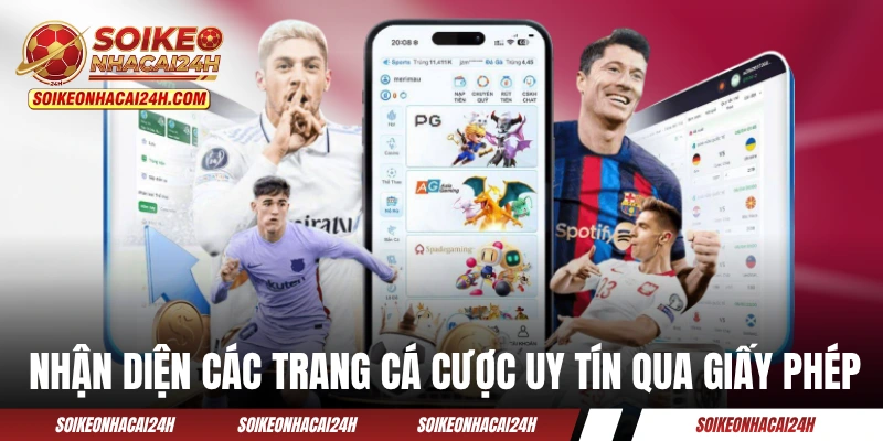 Nhận diện các trang cá cược uy tín qua giấy phép